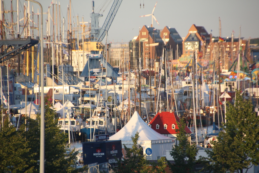 Hanse-Sail 2018 im Rostocker Stadthafen