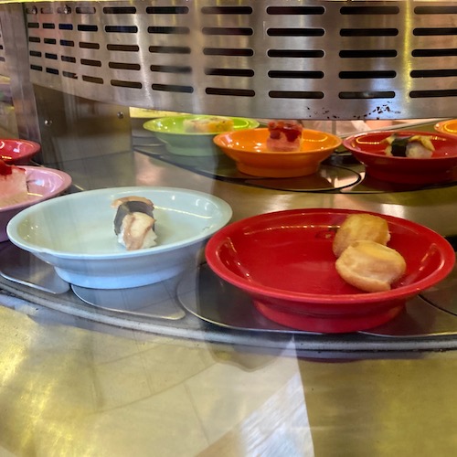 Sushi-Fließband - zum Video anklicken