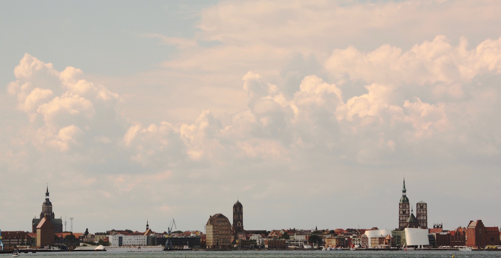 Stralsunder Skyline vom Wasser aus