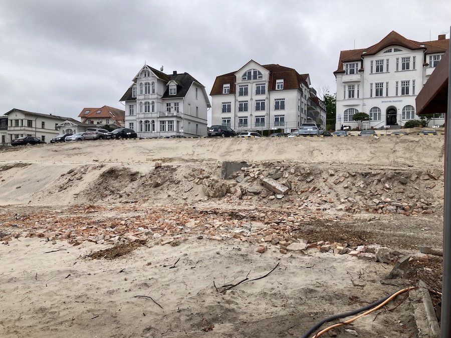 Bansin wird ziemlich zugebaut