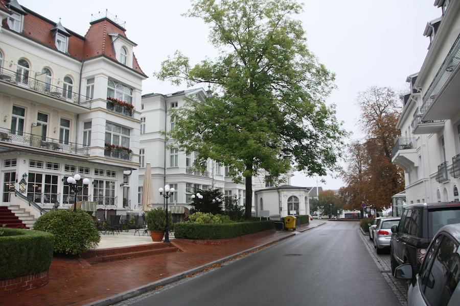 Früher Villa, heute Hotel - billig war Heringsdorf nie