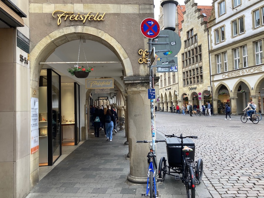 Die alten Arkaden am Prinzipalmarkt