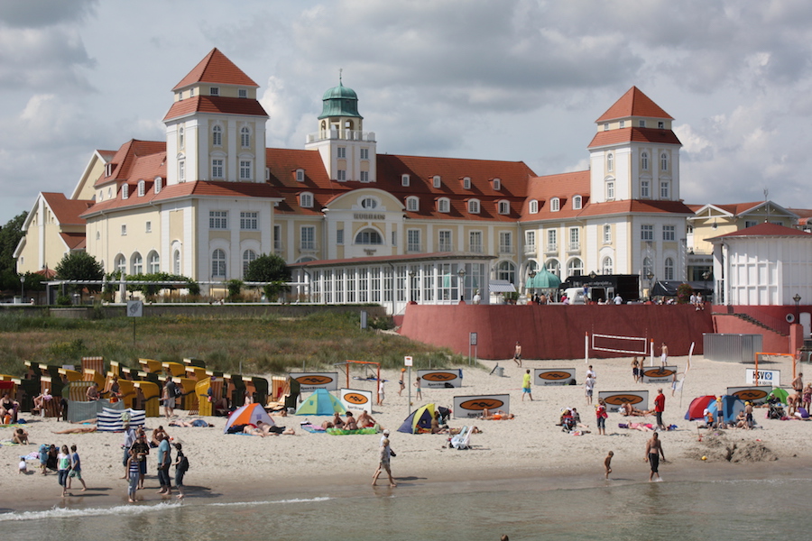 Das Seebad Binz Ende Juli 2012