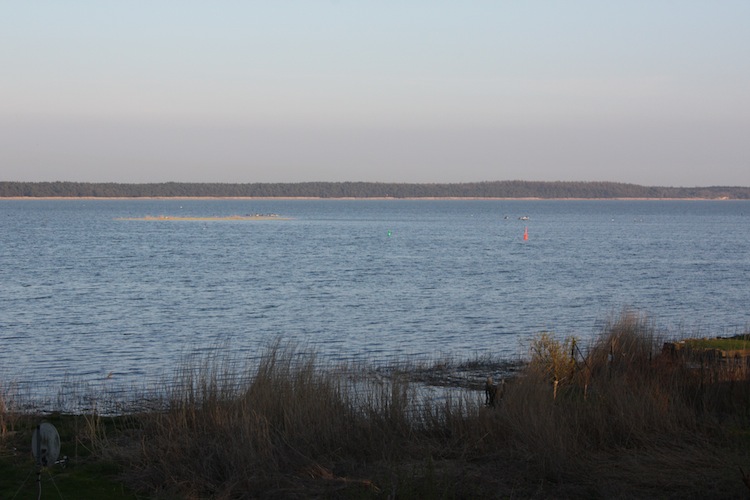 gepflegte Seite der Schaabe - Strandabschnitt in Juliusruh