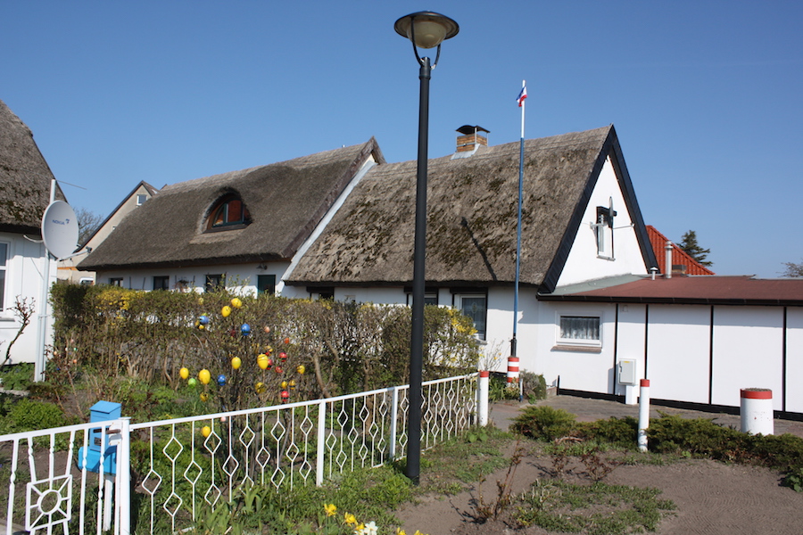 Schaprode hat viele dieser idyllischen alten Häuser