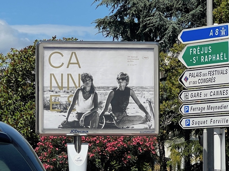 Impression aus Canne auf dem Weg nach Süden