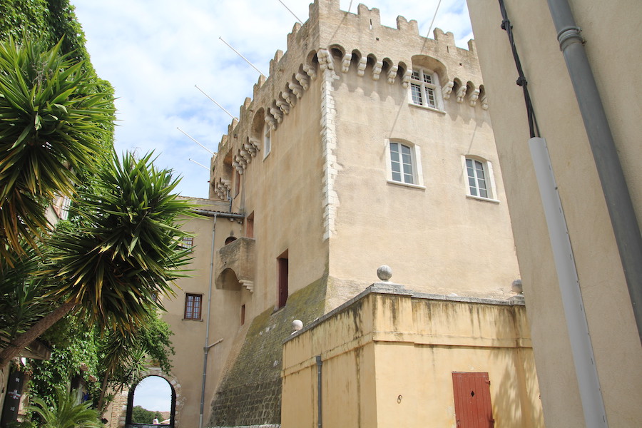 Der Bergfried und Wehrtum der Anlage