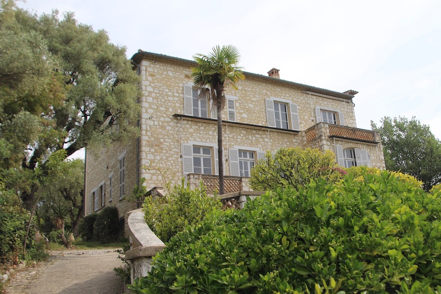 Wohn- und Sterbehaus Auguste Renoirs in Cagne sur Mer