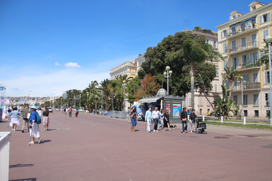 Strandpromenade „Promenade des Anglais“