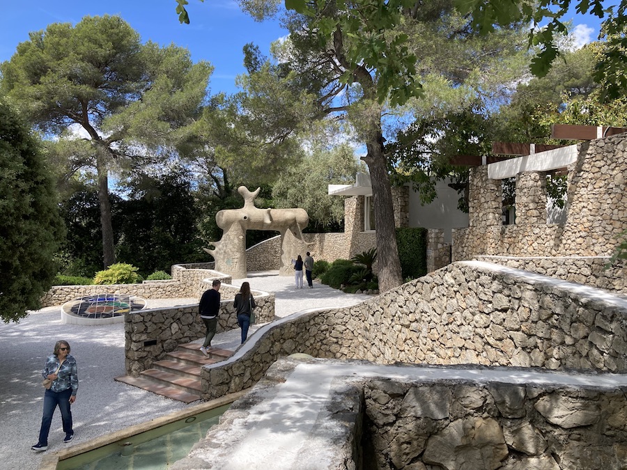 Ansicht des Museums von der Gartenseite