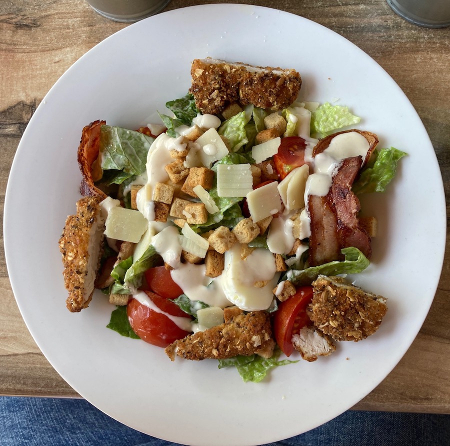 Salade César - überall zu bekommen und immer etwas anders