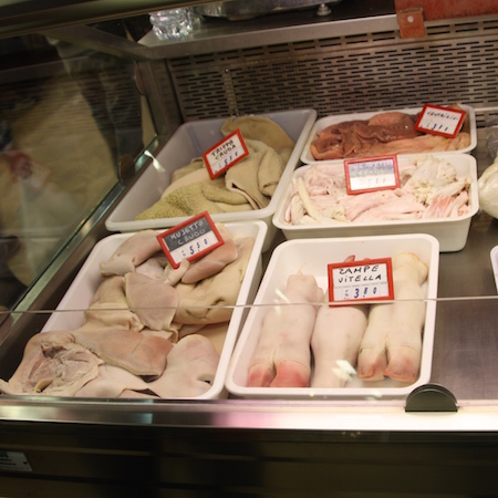 Frischmarkt in Florenz - Fleisch