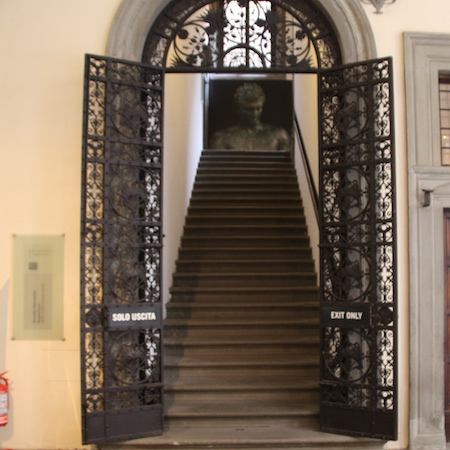 Palazzo Strozzi - Treppenaufgang