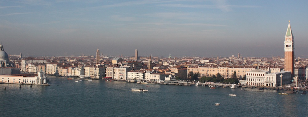 Venedig von San Giorgio aus