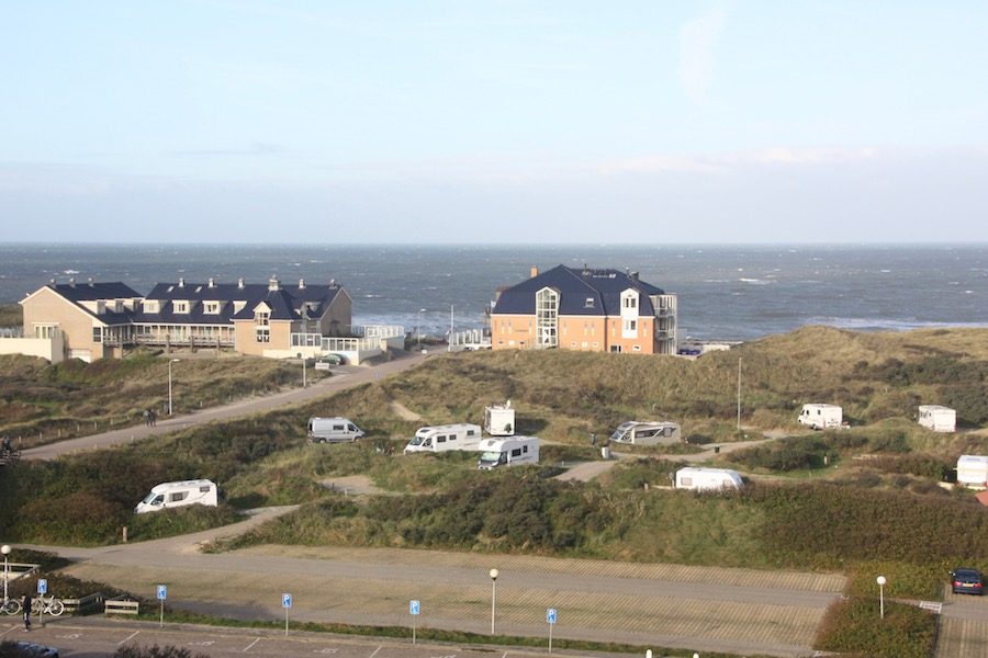 Campingplatz in De Koog in den Dnen (Ausschnitt)