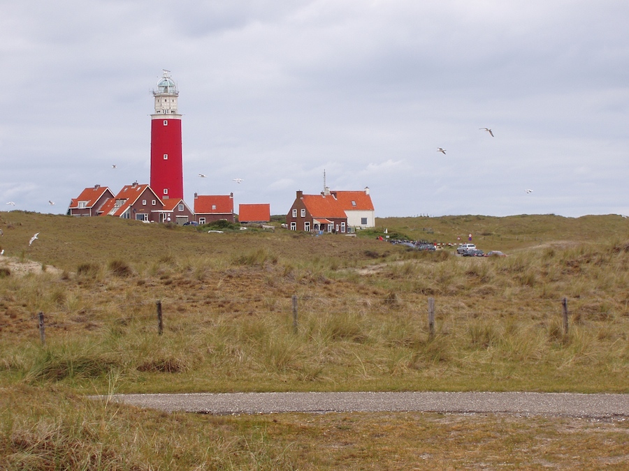 Der Leuchtturm an der Texeler Nordspitze